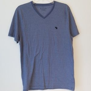 Abercrombie & Fitch striped muscle shirt